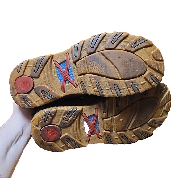 Twisted X MXC0003 Brown Leather Slip On Moccasin Driving Shoes Men's Size 9M - Picture 6 of 8